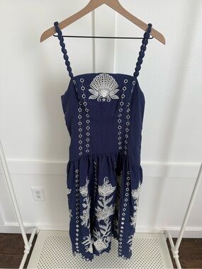 pop print a line dress farm rio FARM Rio | Dresses | Farm Rio Sleeveless Patchwork Pop Mixed Print A Line  Midi Flowing Dress Sz S